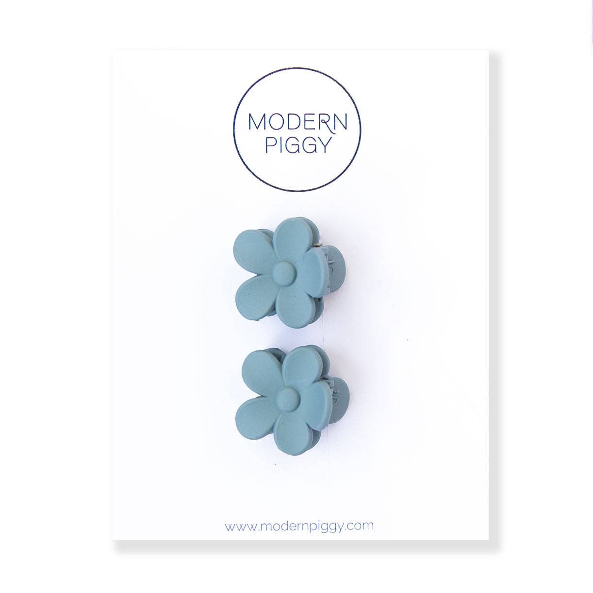 Cornflower | Medium Bloom Claw Clip Set