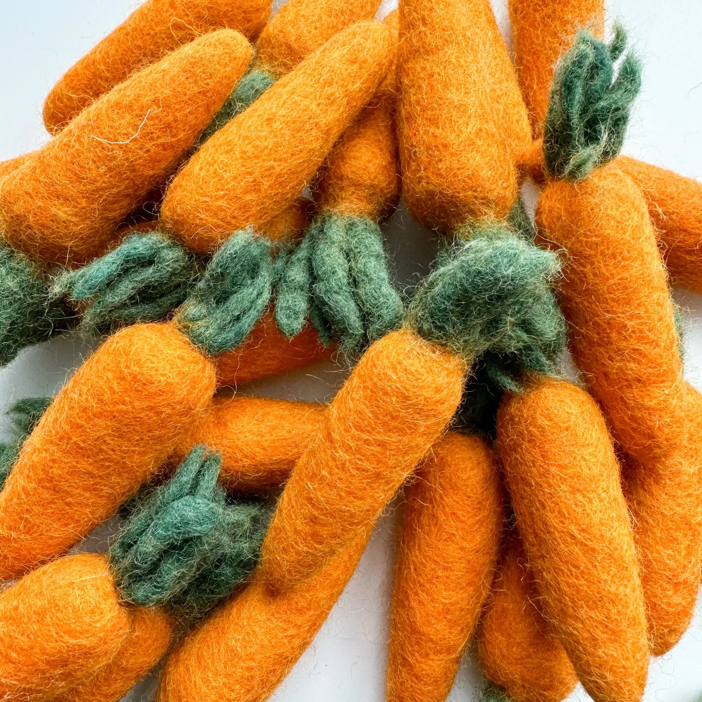 One Felt Mini Orange Carrot