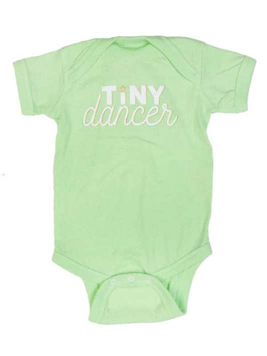 Tiny Dancer 6 Month Onesie, Green