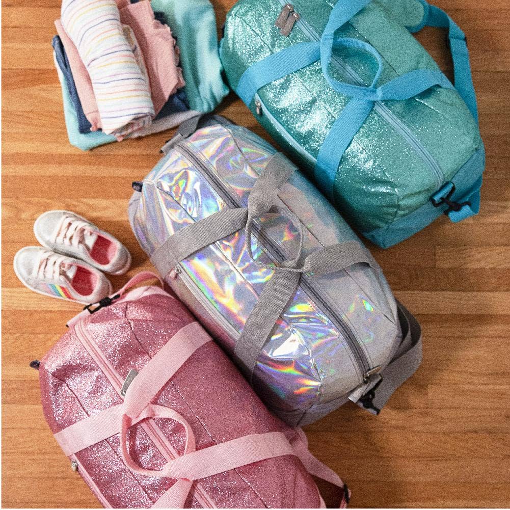 Holographic Overnighter Duffel Bag