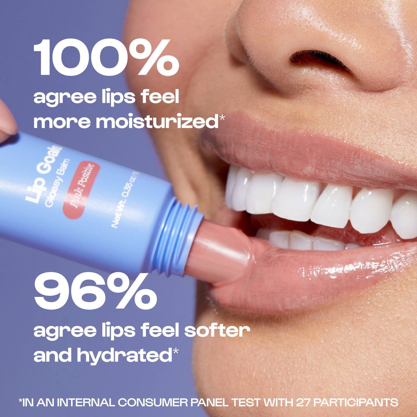 Lip Goals Glossy Lip Balm in Self-Love (Clear)