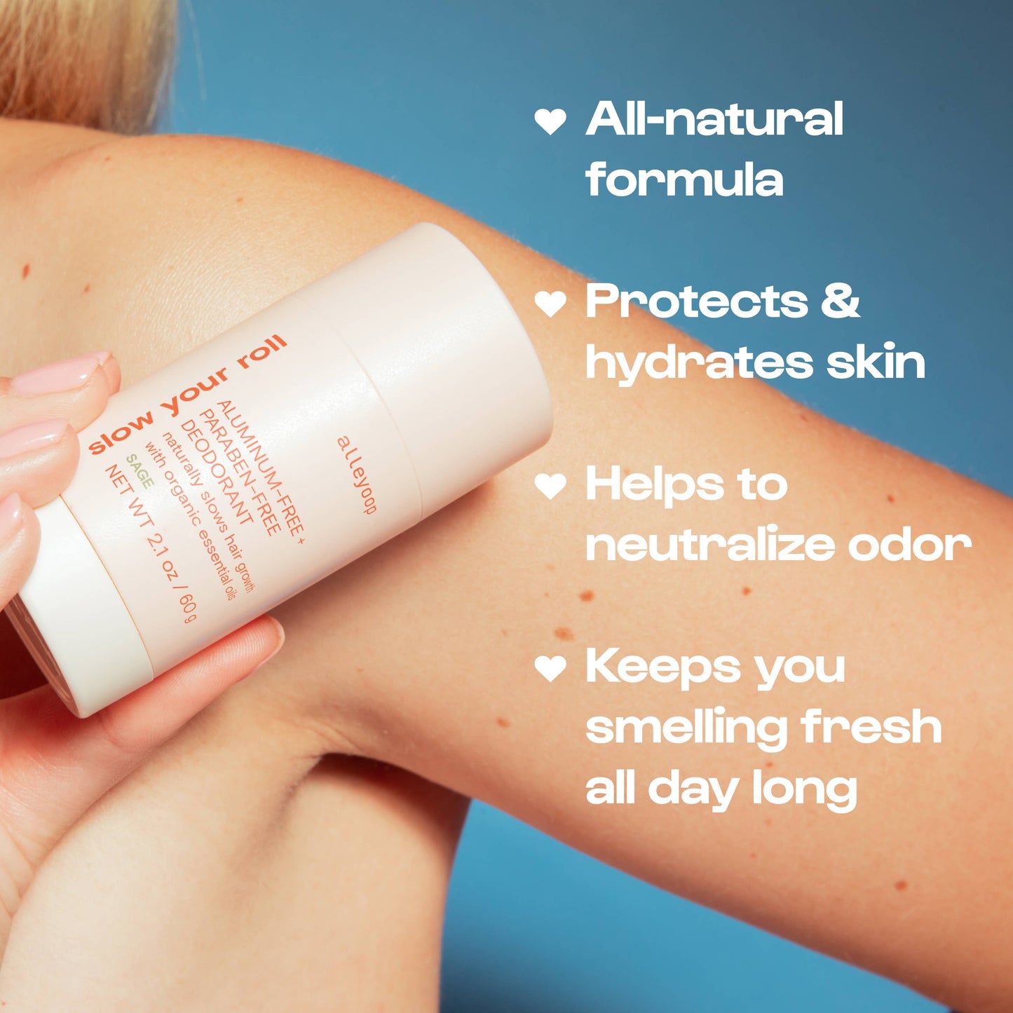 Slow Your Roll Natural Deodorant - Sage Scent (mini)
