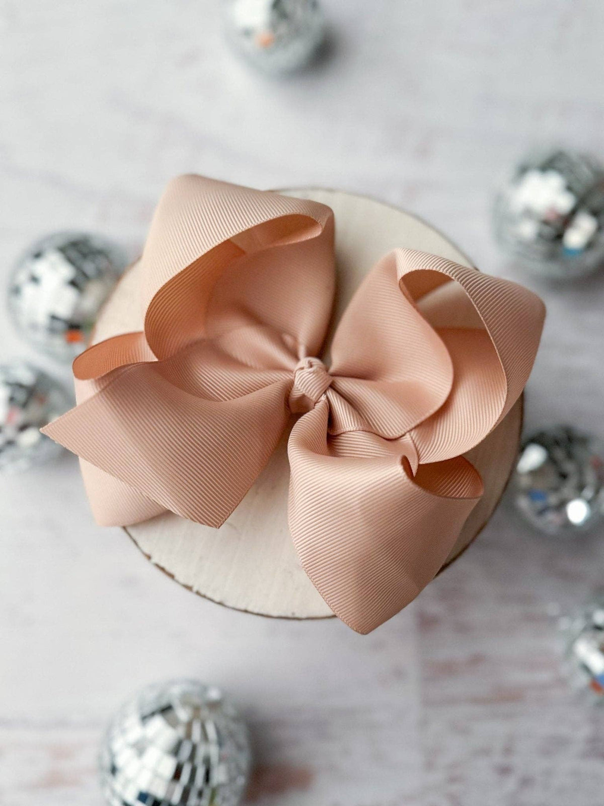 5.5" Oversize Grosgrain Hair Bow | Alligator Clip or (Headband - Coming Soon)