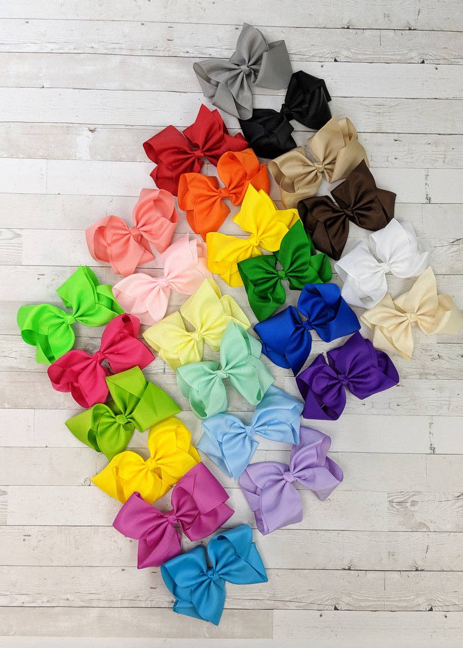 7" Texas-Size Hair Bows (The Hair Bow Company)