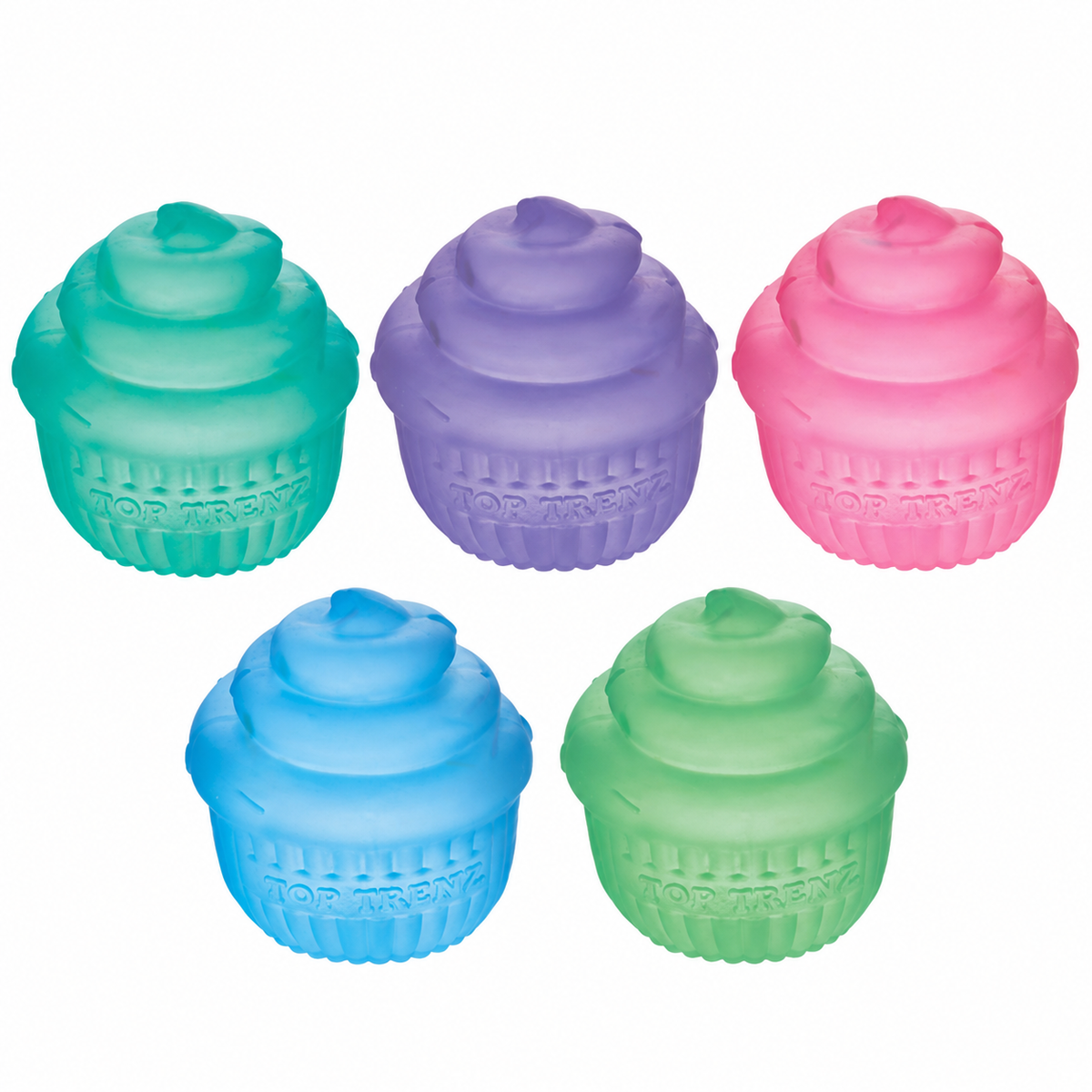 Super Duper Sugar Squisher Toy - Cupcakes
