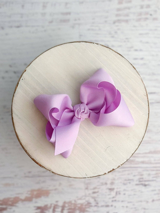 4" Essential Grosgrain Hair Bow | Clip or Headband