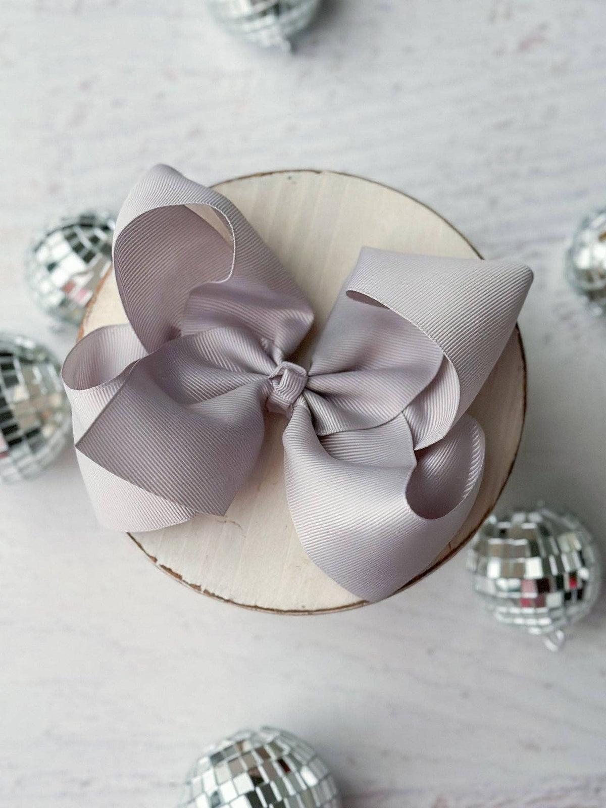 5.5" Oversize Grosgrain Hair Bow | Alligator Clip or (Headband - Coming Soon)