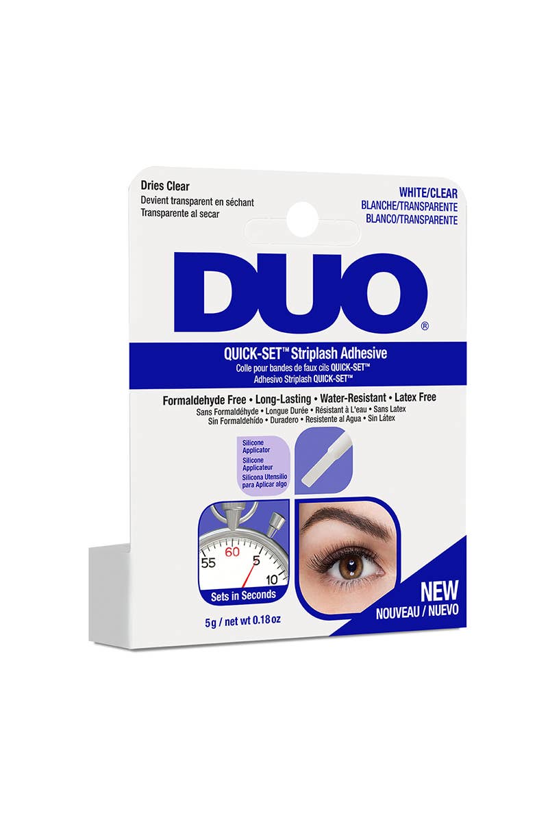 DUO 67583 Quick-Set Lash Adhesive White/Clear - 6pc