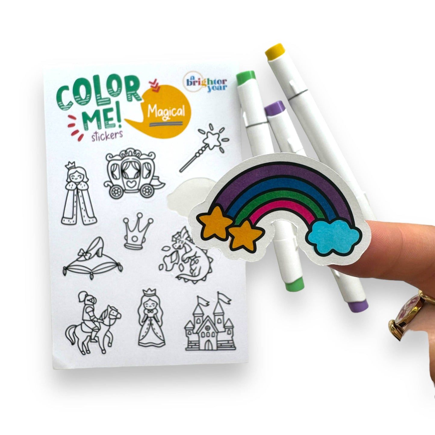 Color Your Own Magical High Quality Sticker for Kids & Baby