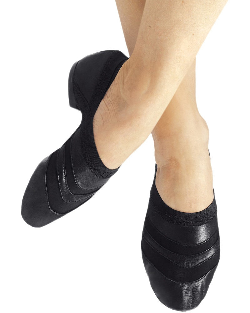 Capezio Freeform Leather Slip On Jazz Shoes - FF05 Womens