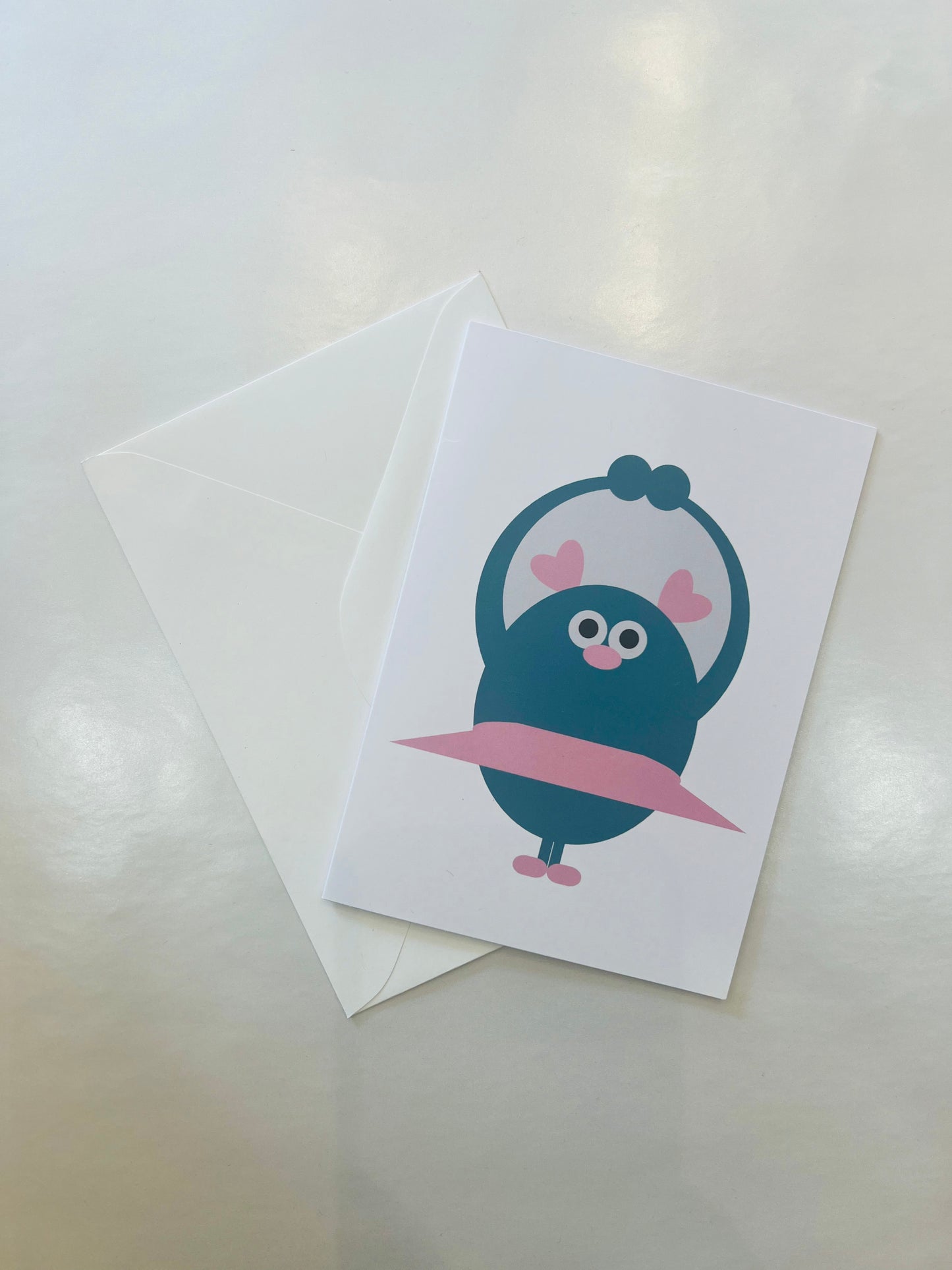 Dance Greeting Card: Little Miss Dancer