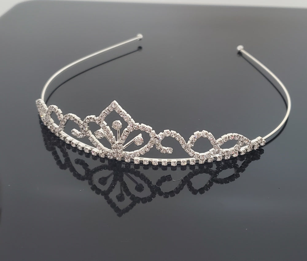 TR0608 Effortless Rhinestone Tiara (FH2)