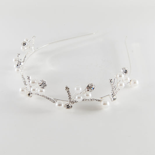 Pearl and Crystal Headband (FH2 TR0904)