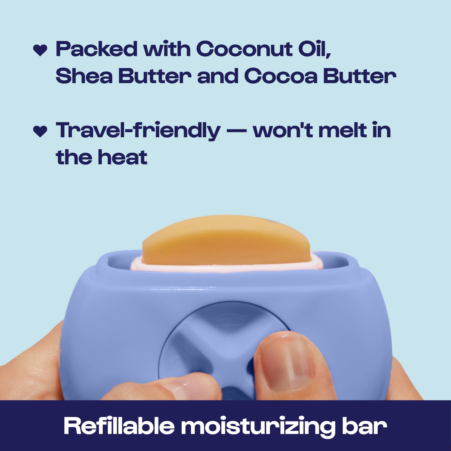 All-in-One Razor - Periwinkle Portable On-the-Go Razor