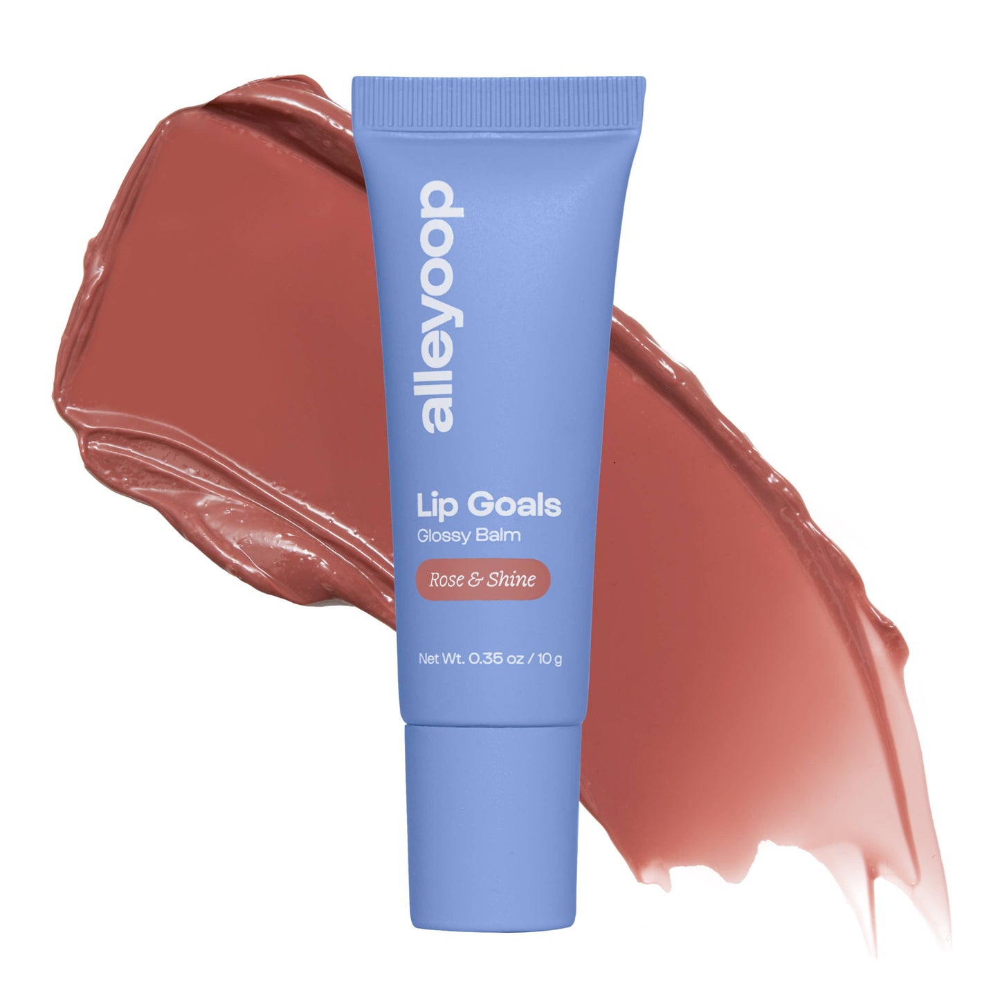 Lip Goals Glossy Lip Balm in Rose & Shine (Sheer Dusty Rose)
