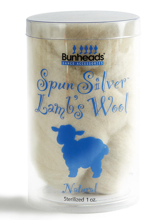 Spun Silver  Lamb’s Wool (Capezio BH400)