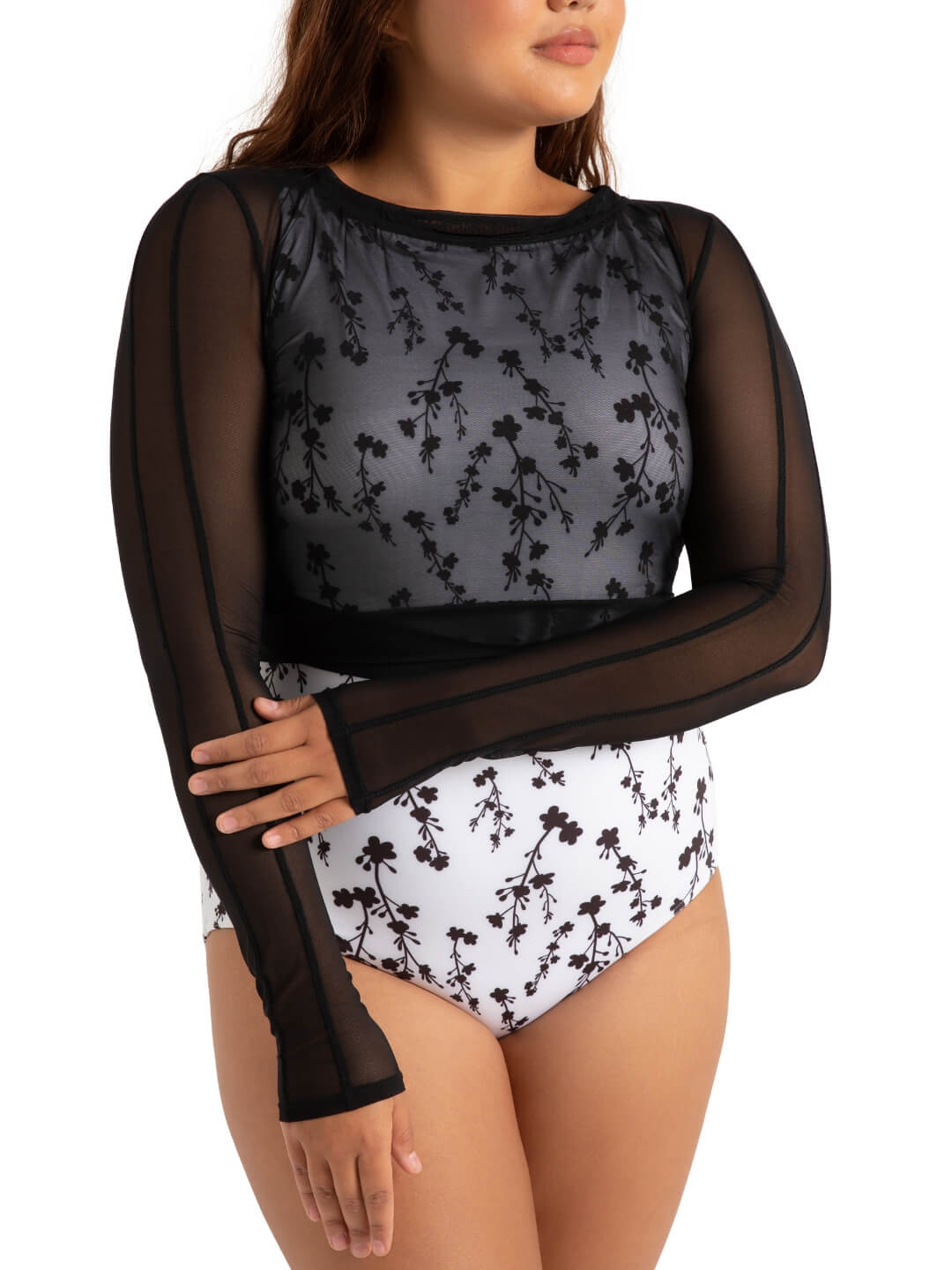 C'Est La Vie Joyeux Mesh Cover Up (Capezio)