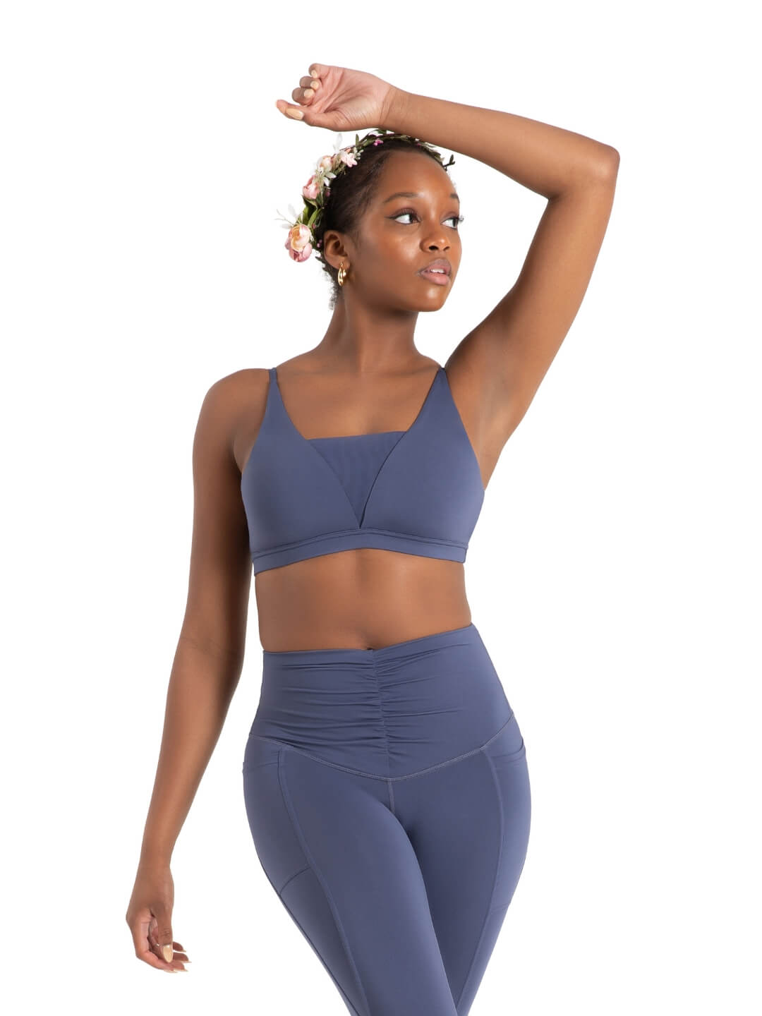 Wildflower Iris Mesh Bra Top