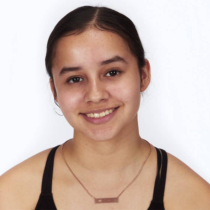 Rose Gold Dance Necklace (Dasha 2772)