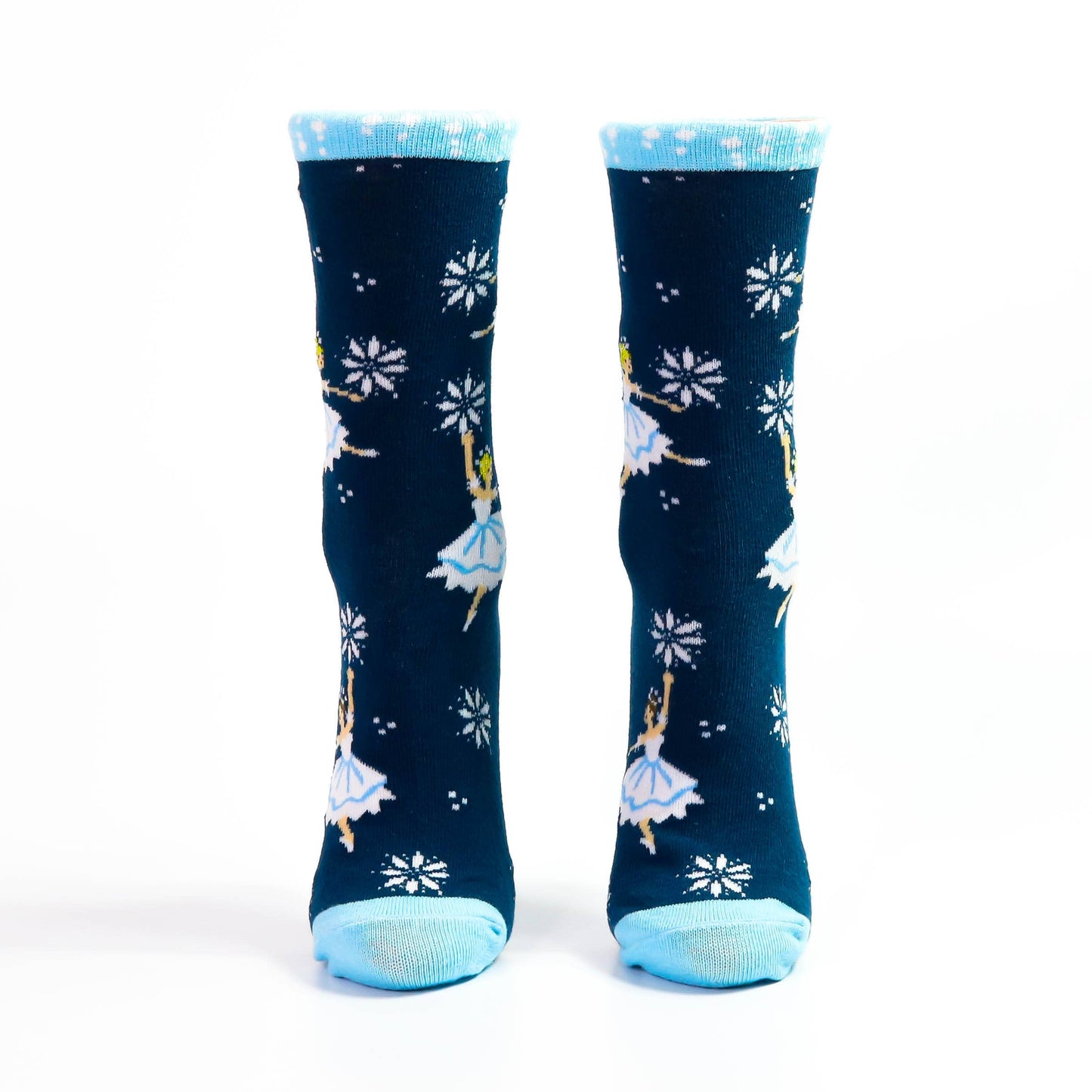 Snow Scene Dancers Lightweight Socks Kids
