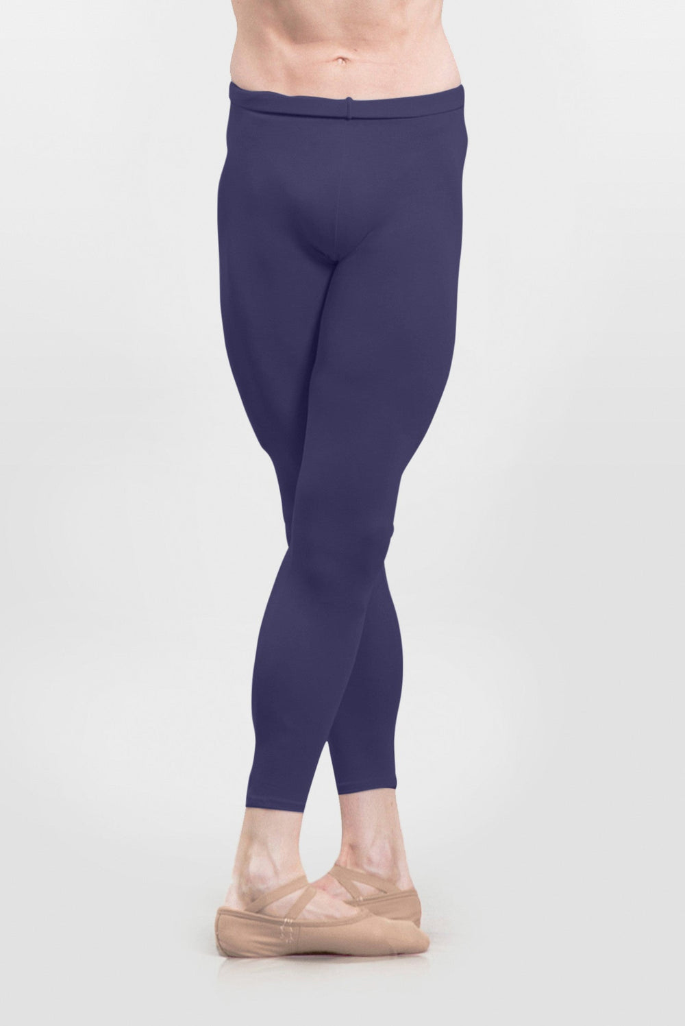 Mens/boys footless microfibre legging in NAVY (Wear Moi #ALBAN)