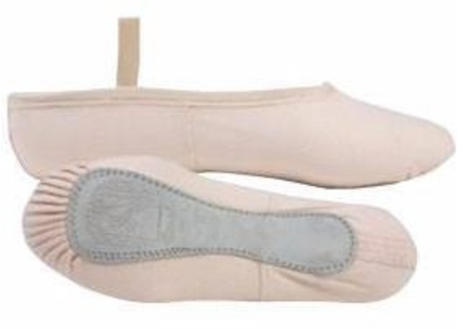Star canvas full sole ballet flat (Sansha)