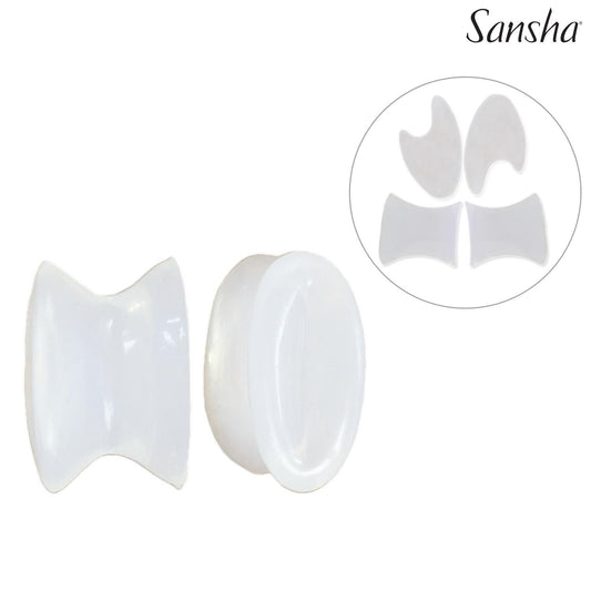 Toe spacers clear gel (Sansha TS01)