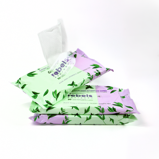 Biodegradeable Face & Body Wipes (Rebels Refinery)