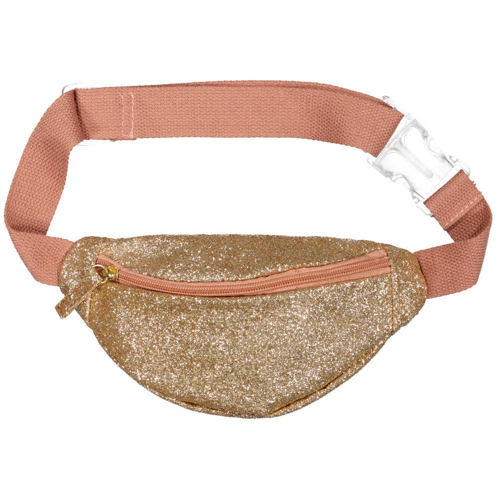 Fanny pack - glitter gold