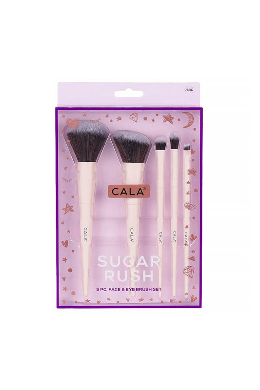 5pc Sugar Rush Face & Eye Brush Set (CALA 76687)