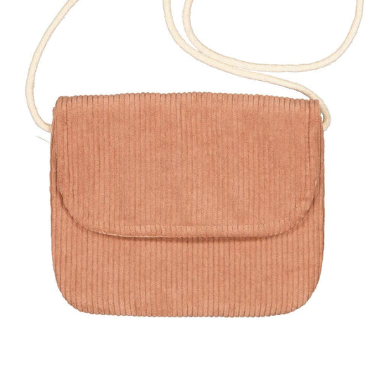 Handbag - Pink corduroy