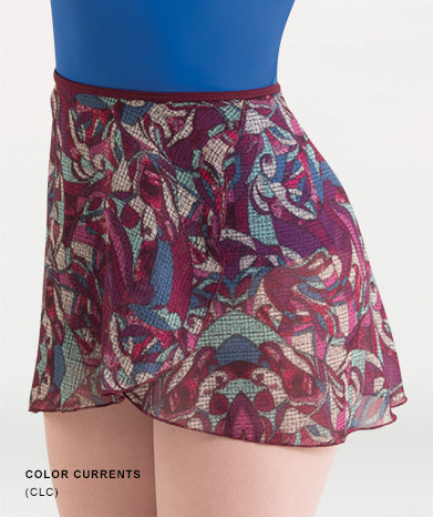 Classic Printed Wrap Ballet Skirt - WOMENS (Body Wrappers)