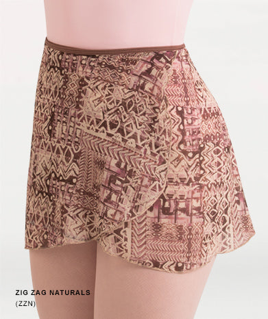 Classic Printed Wrap Ballet Skirt - WOMENS (Body Wrappers)