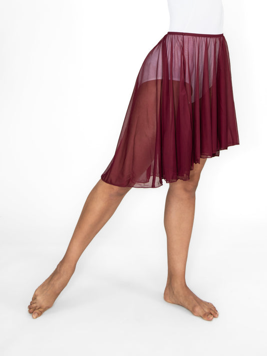 Hi-Low Pull-On Skirt (BodyWrappers 989)