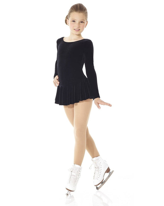 Born To Skate velvet dress child (Mondor 2850C Girls)