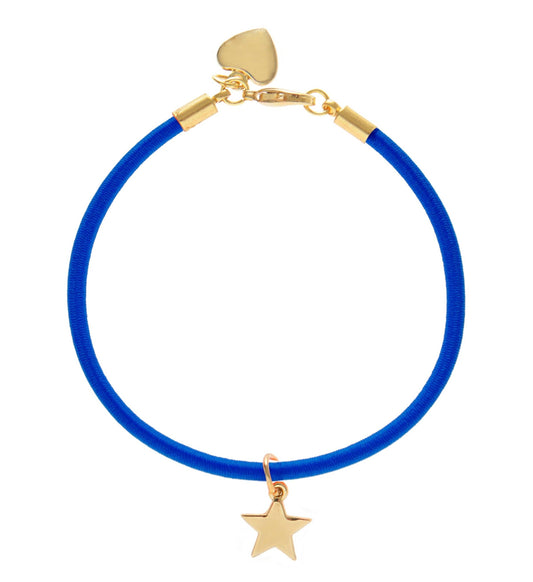 Elastic Fantastic Bracelet: Blue
