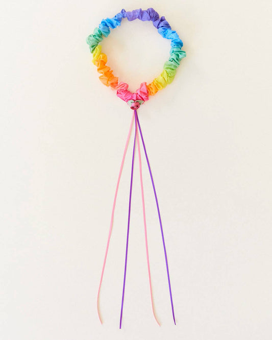 Garlands - 100% Silk Headbands for Dress Up & Pretend Play: 1 / Rainbow